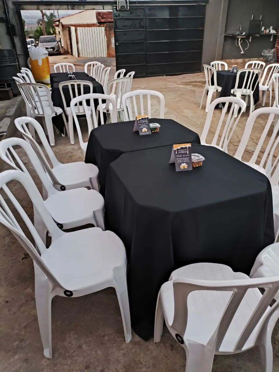 Forro avulso para mesa quadrada - Foto 2