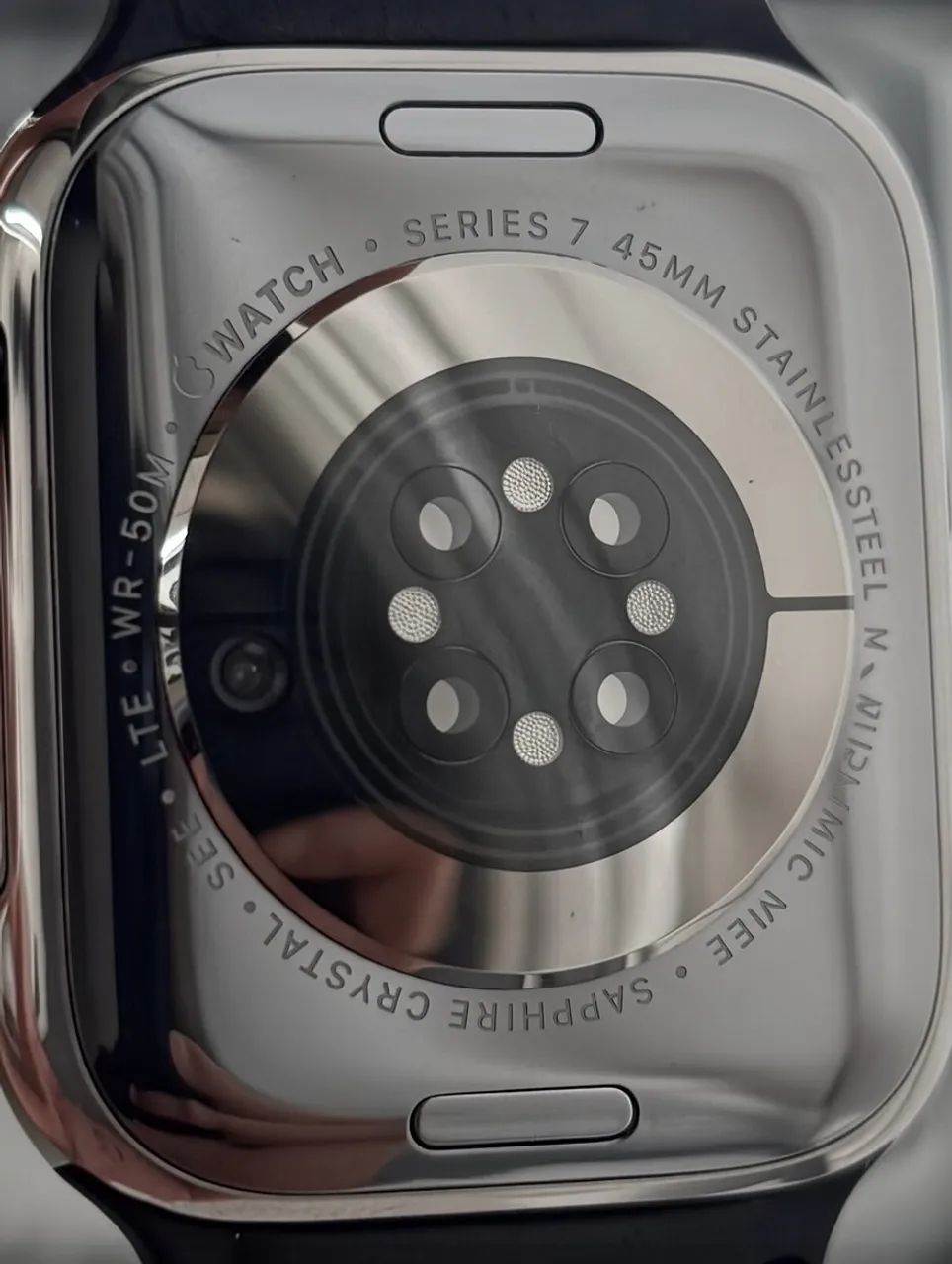 Apple Watch 7 45mm- SAFIRA - NOVO - Foto 5