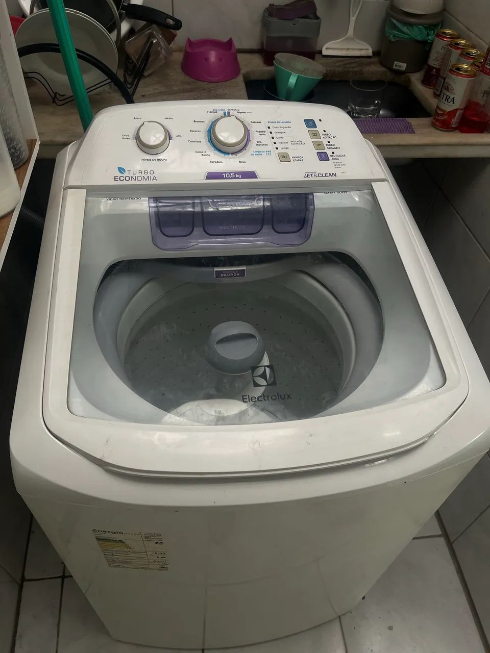 Máquina Eletrolux 10,5kg