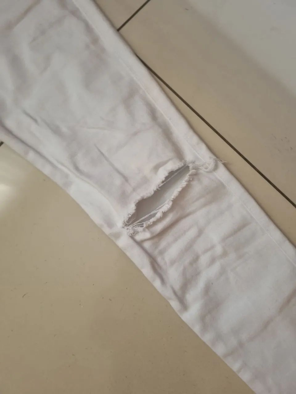 Calça feminina branca - Foto 5