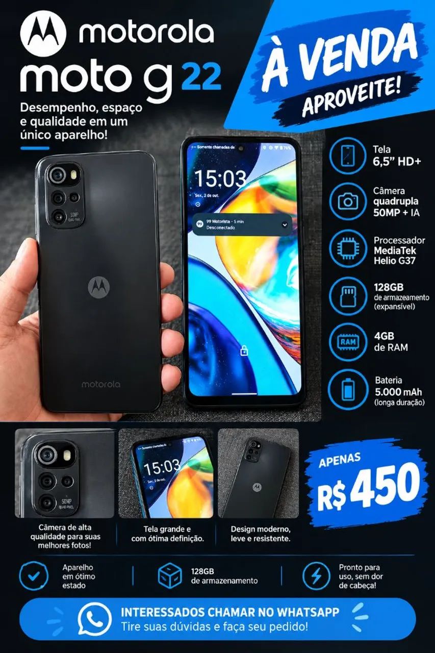 Motorola Moto G22