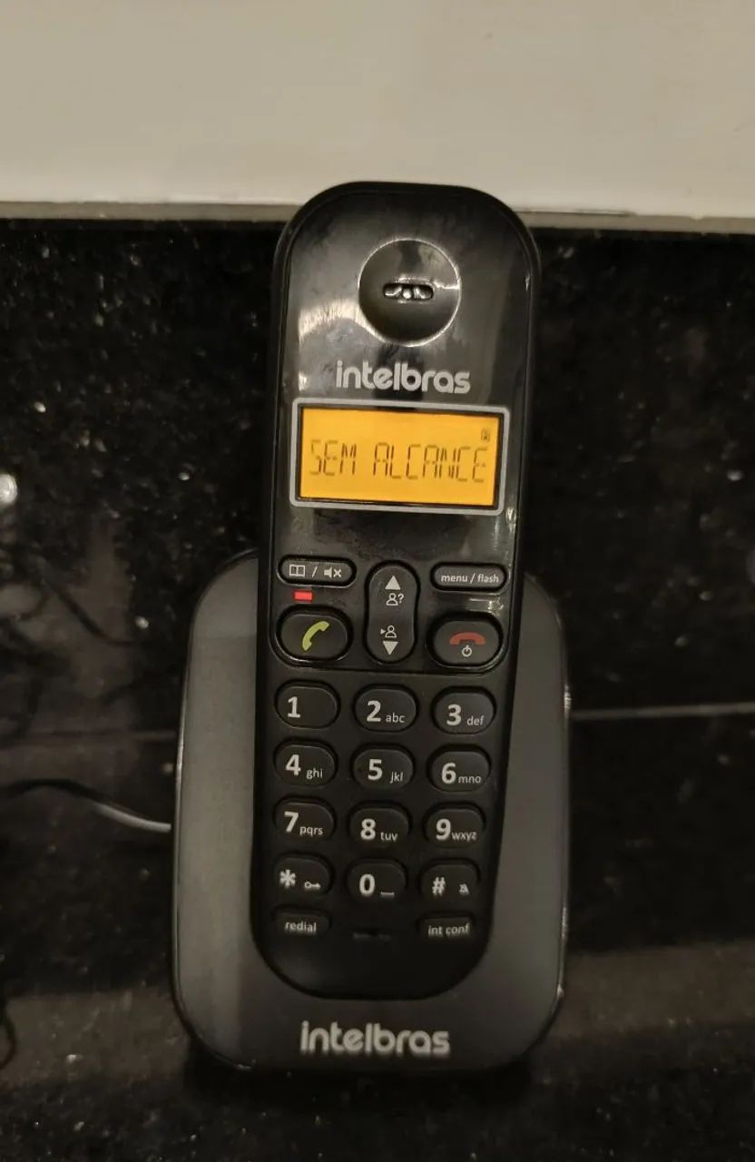 Telefone sem fio + 2 ramais Intelbras  - Foto 4