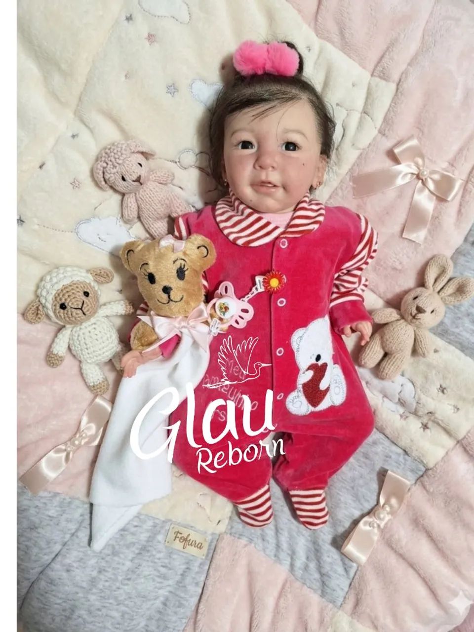 Bebê Reborn Kit Lisa  - Foto 4