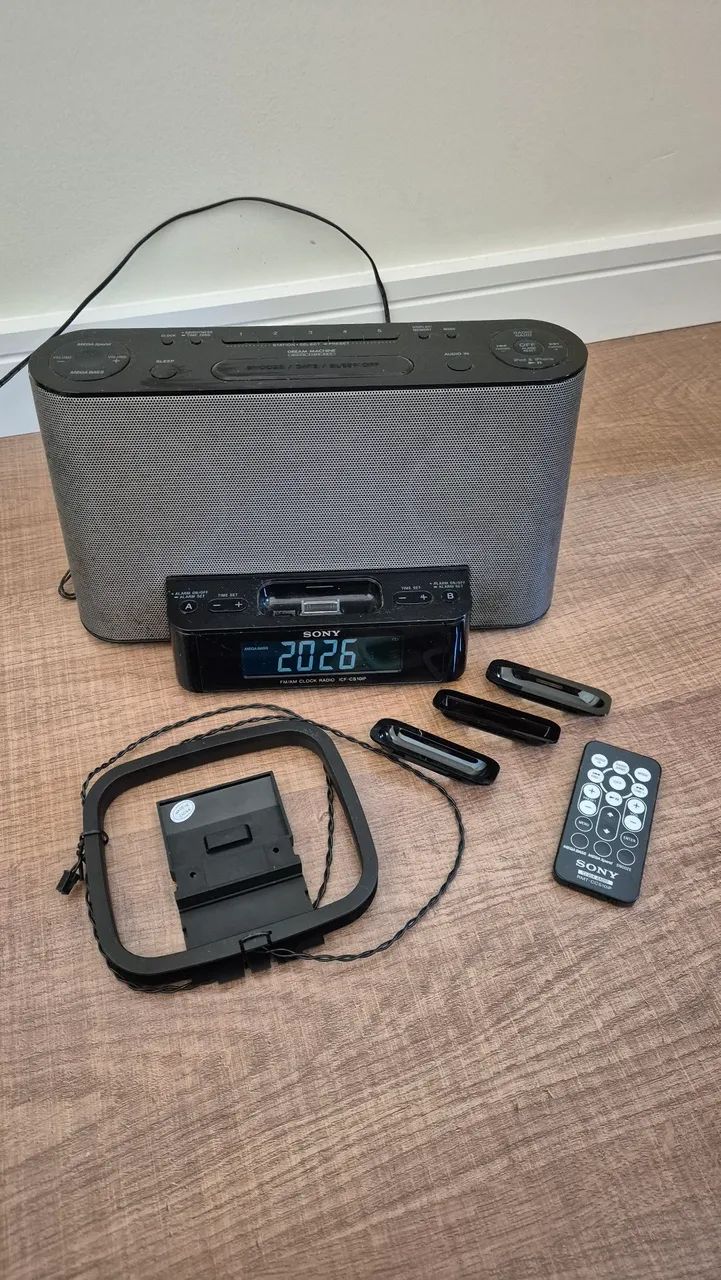 Rádio Dock Station Sony