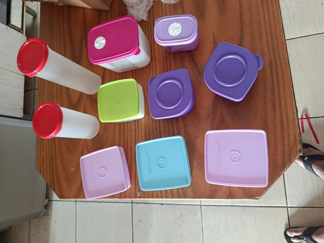 Vendo kit com 10 Tupperware 