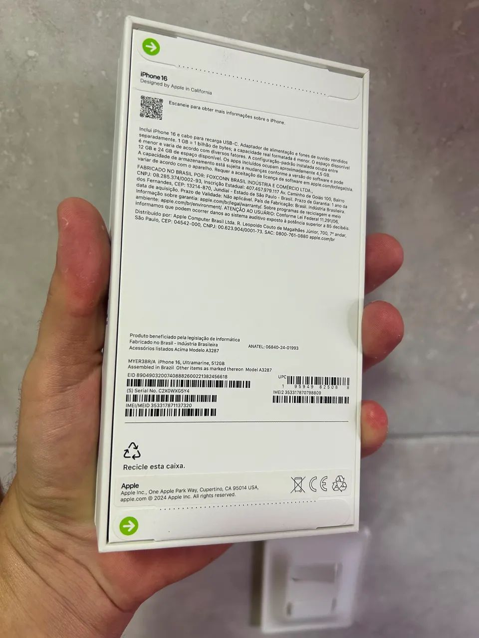 Vendo Apple iPhone 16 (512 GB) - Ultramarino - Foto 3