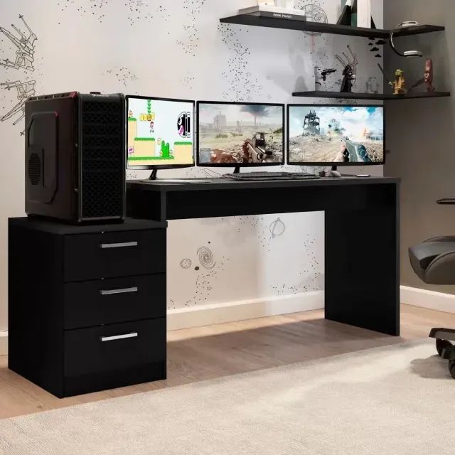 Mesa Gamer para Computador com gaveteiro DRx5000