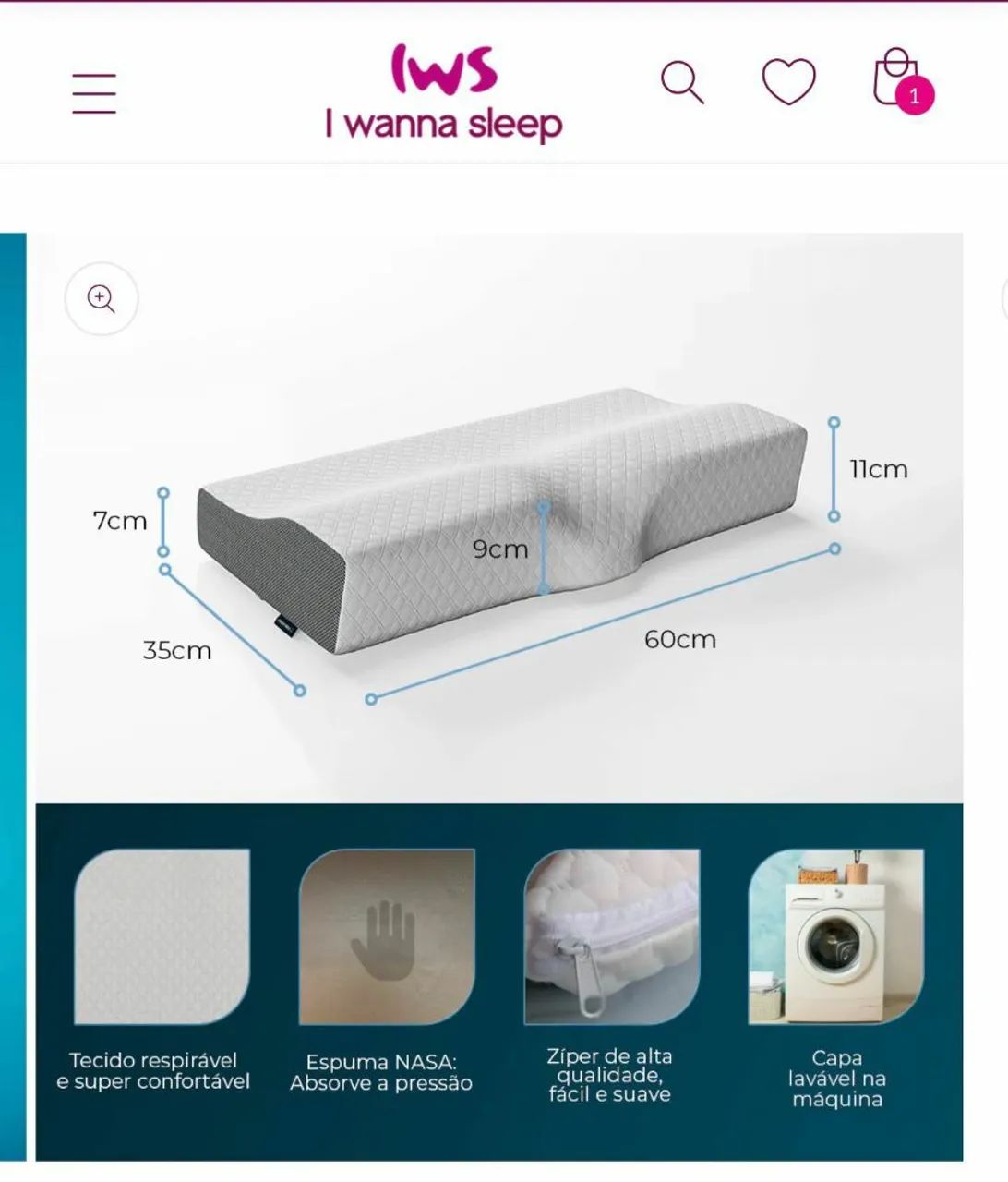 Travesseiro Cervical Coluna Relax® - Foto 3