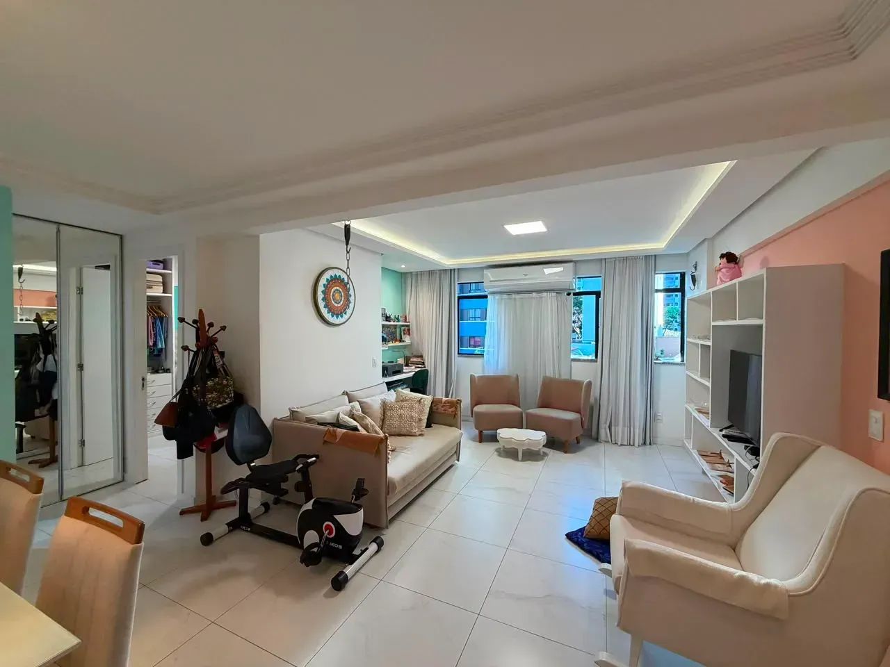 Apartamento no Meireles, com 60 m² com 1 suíte e 1 vaga. - Foto 2
