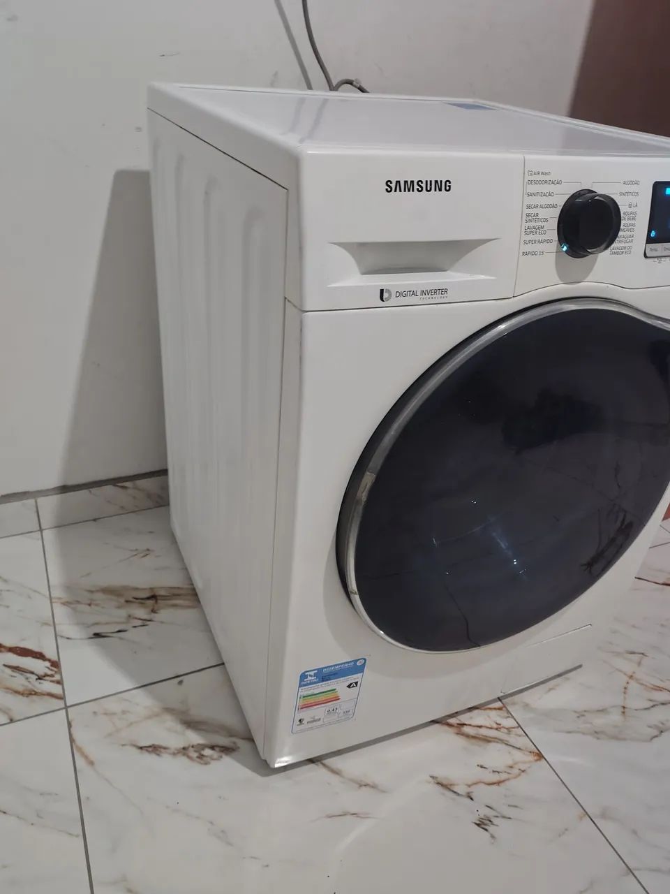 Máquina de lavar e e seca Samsung 09 kg - Foto 5