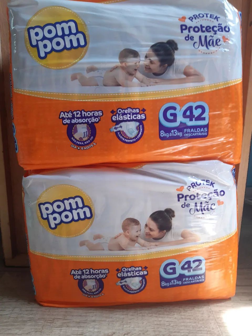 Fralda Pompom G - 42 unidades 