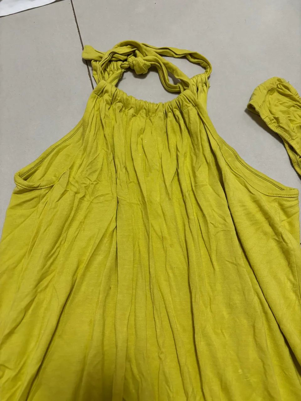 Conjunto blusa + top verde limão P