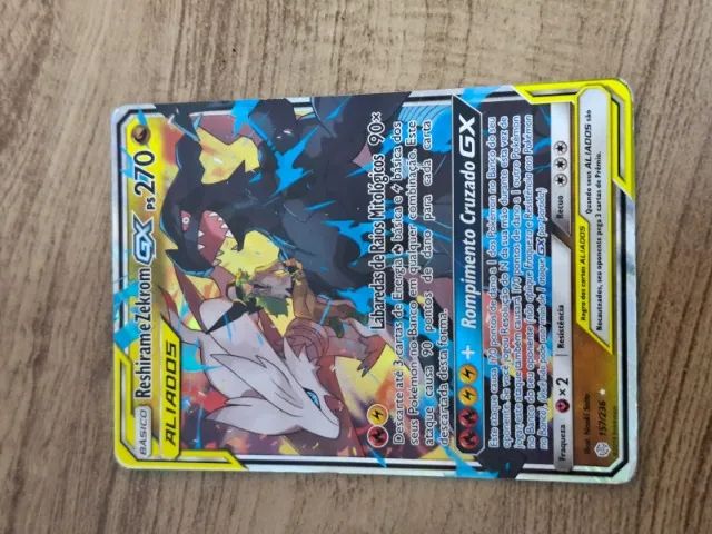Carta Pokémon Reshiram eZekrom original