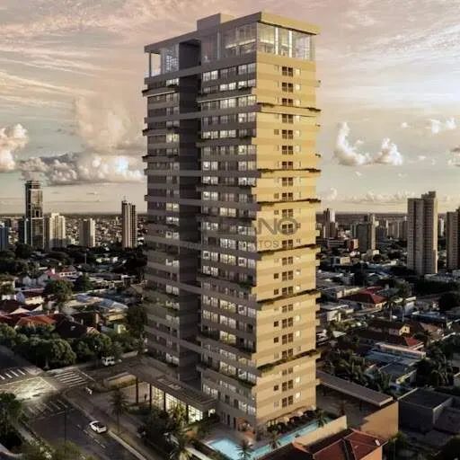 Studio de 37m² no Centro - Campo Grande