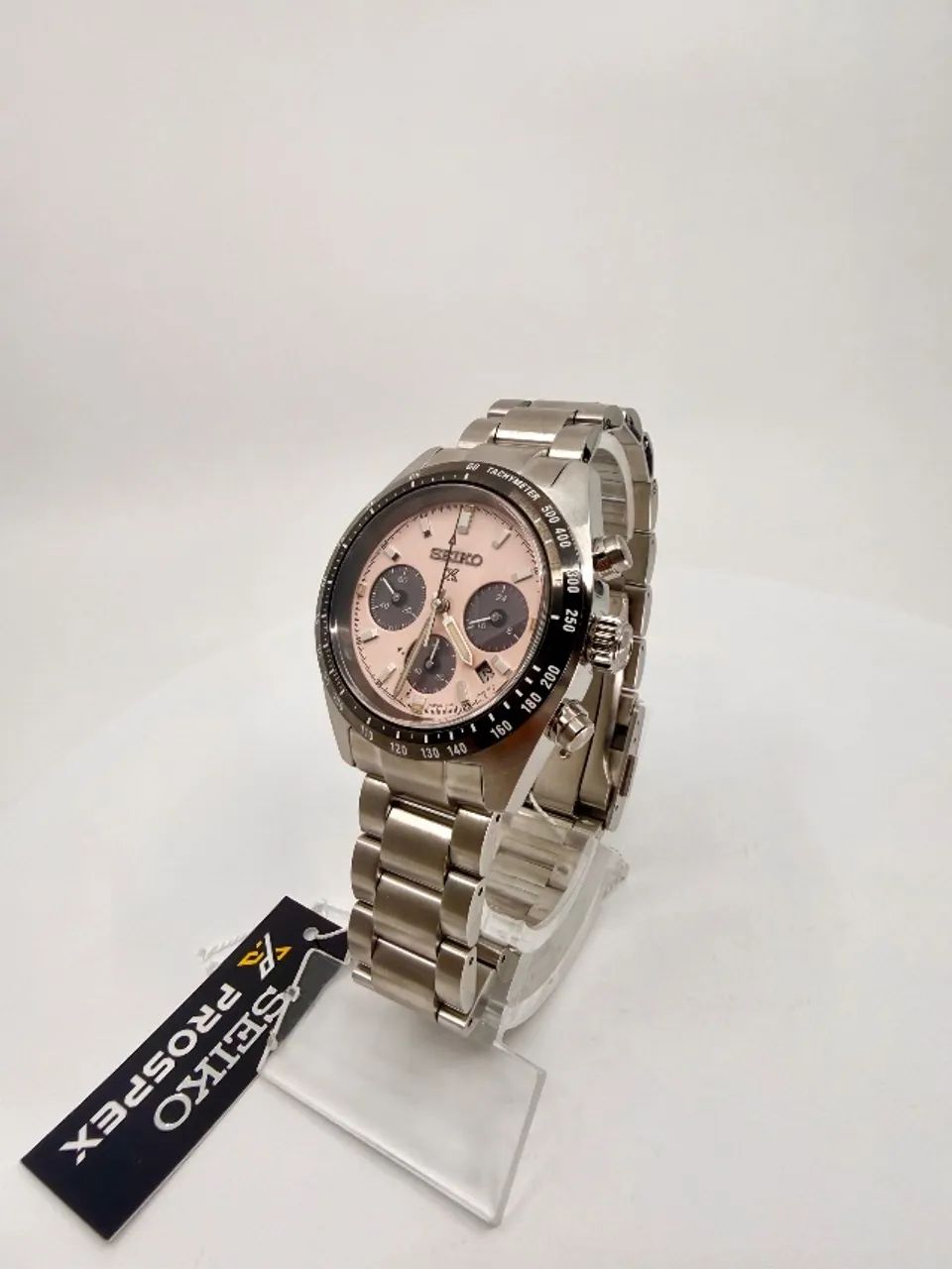 Seiko Prospex Speedtimer SSC963 Pink Dial - Foto 2