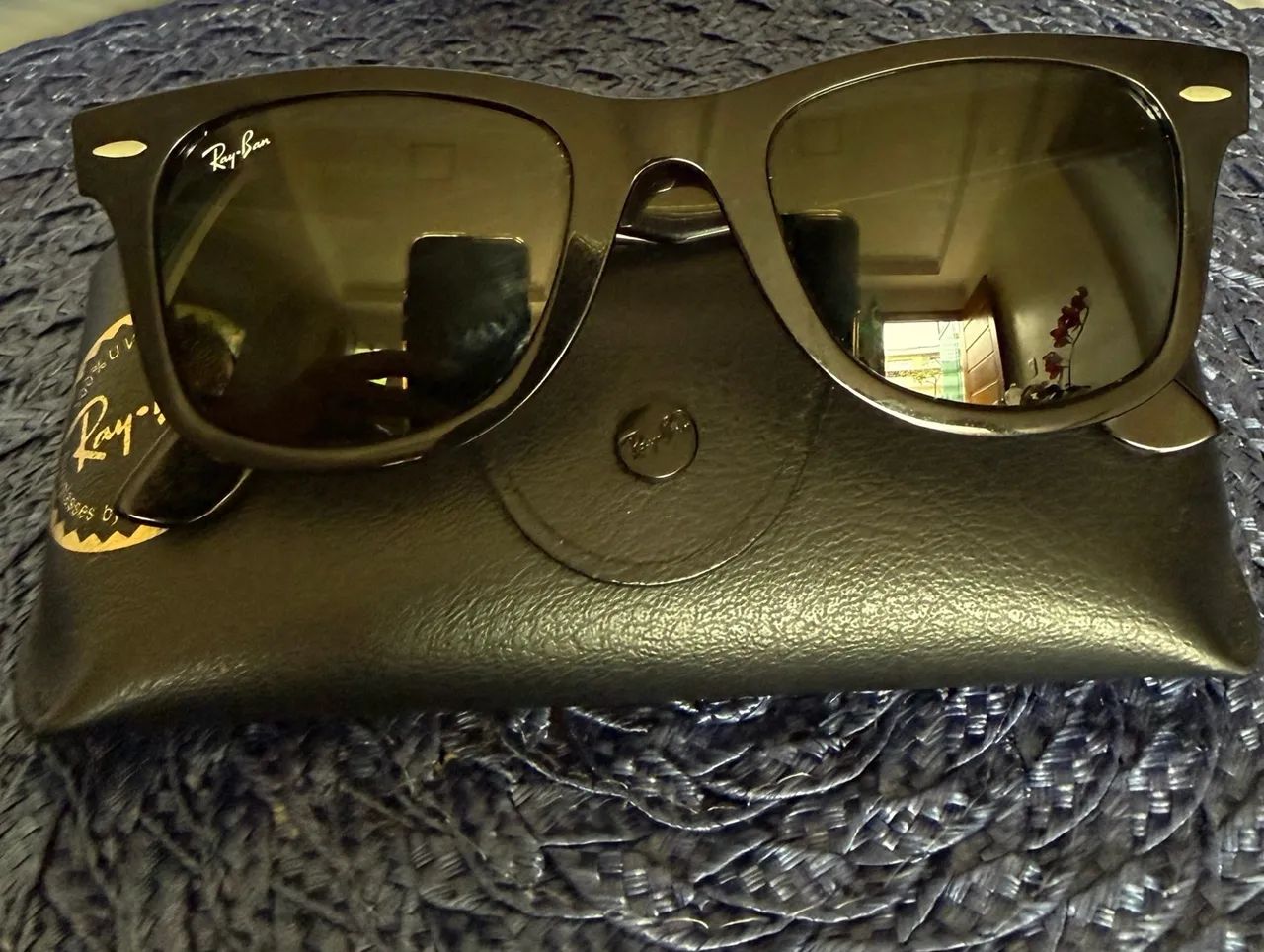 Ray ban wayfarer preto  - Foto 2