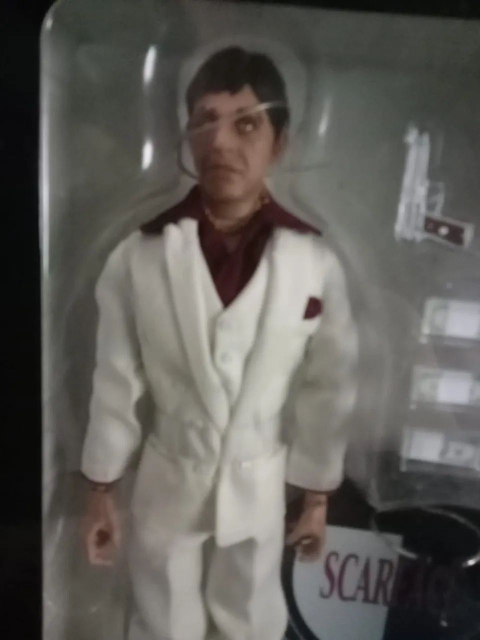 Scarface Tony Montana Sideshow Collectibles 1/6 action figure boneco  figura lacrado - Foto 3