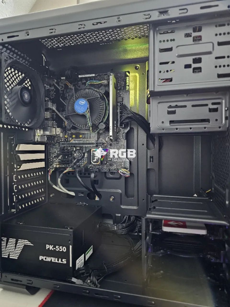PC Office Core i3 8100 DDR4 8GB SSD 120GB - Foto 4