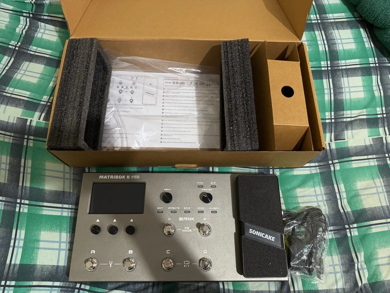 PEDALEIRA MATRIBOX 2 PRO, PRA SAIR LOGO!!