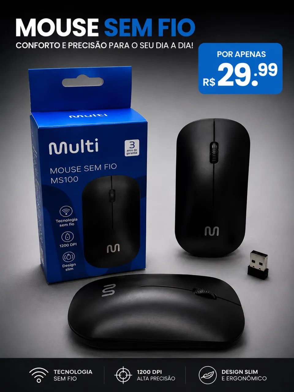 Mouse sem fio !! / por unidade 