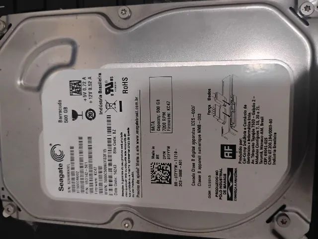 Hd 500Gb Seagate Barracuda
