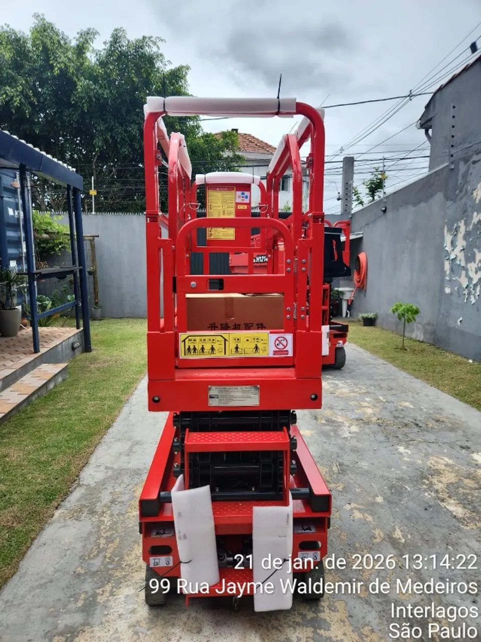 PLATAFORMA ELEVATÓRIA TIPO TESOURA TK-E0406X - Foto 3