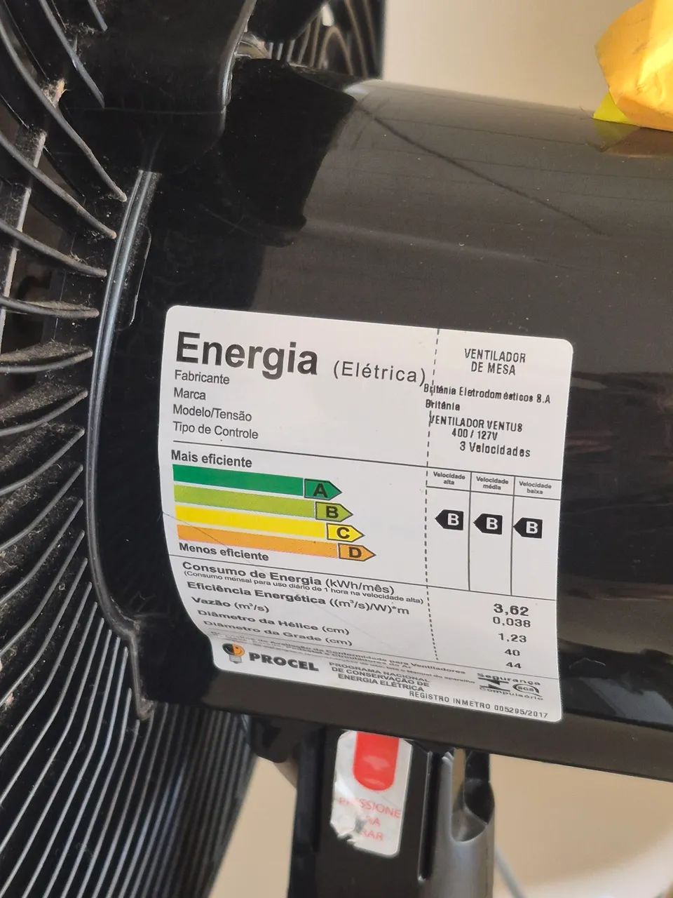Ventilador Britânia turbo - Foto 2