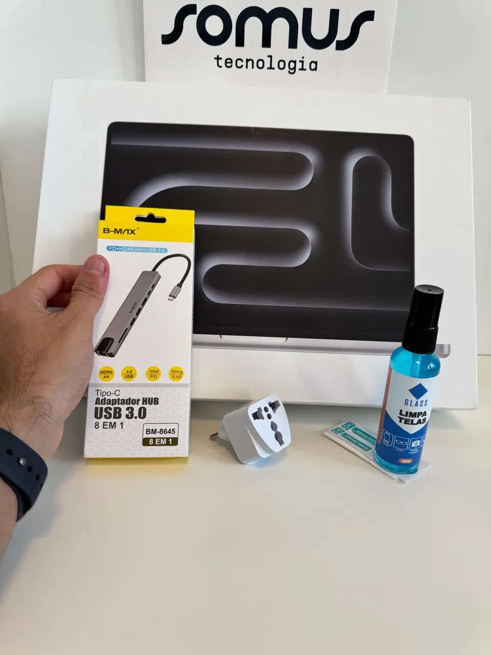 MacBook Pro M5 Pro 24/1Tb 14,2 polegadas - Preto com brindes (lacrado) - Foto 2