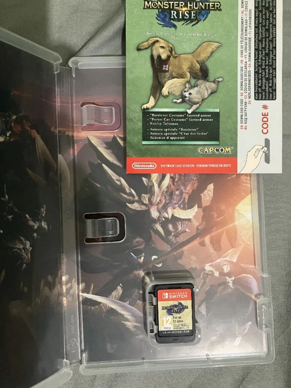 Vendo ou troco Monster Hunter Rise Nintendo Switch - Foto 2