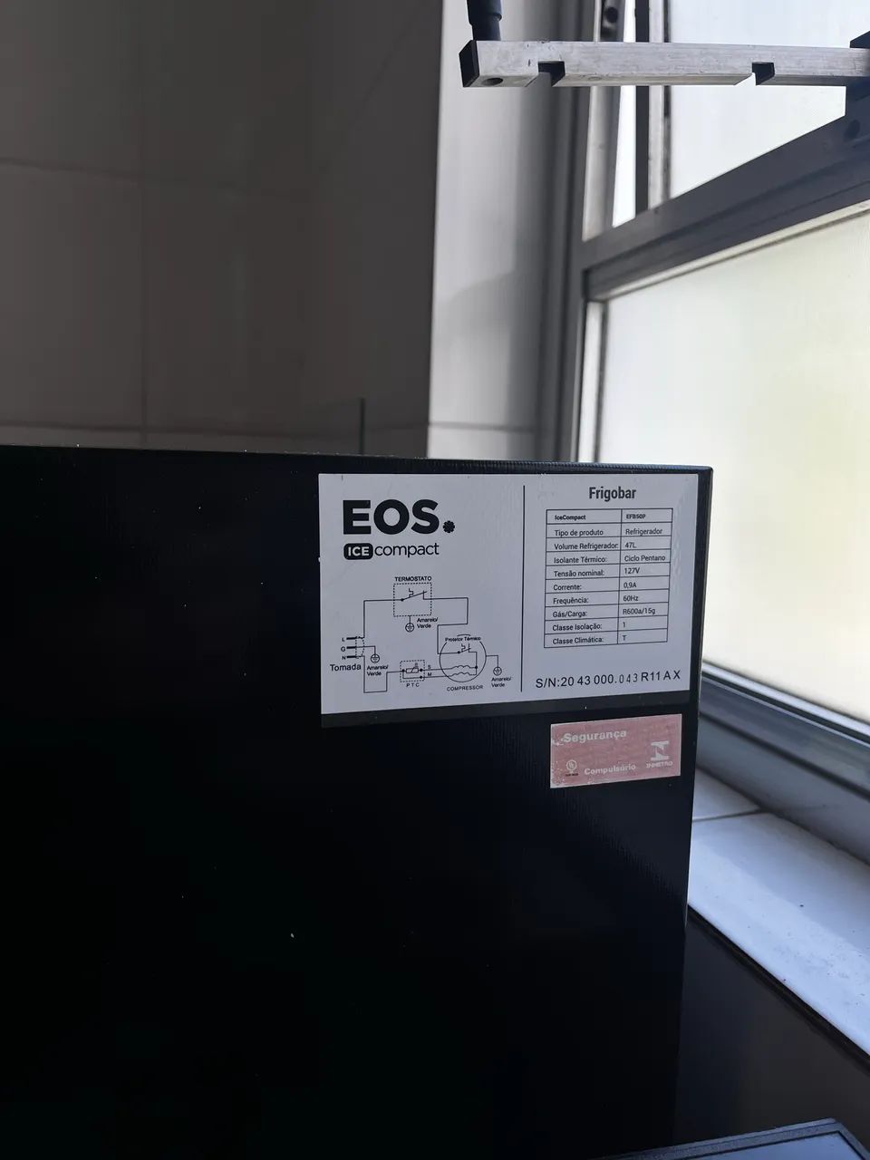 Frigobar Preto EOS Ice Compact - Foto 4