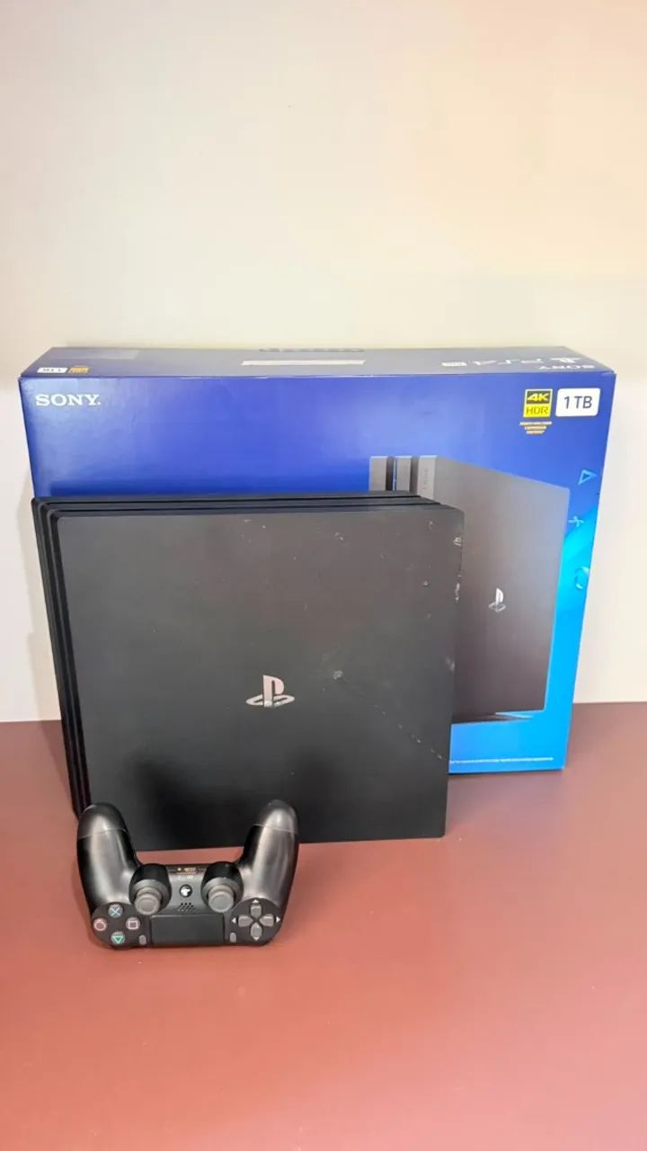 Ps4 Pro 1TB Funcionando perfeitamente (em até 12x)
