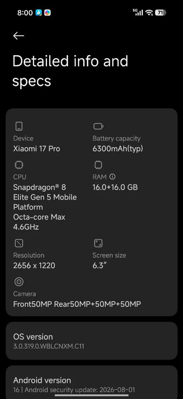 Xiaomi 17 Pro - Foto 3