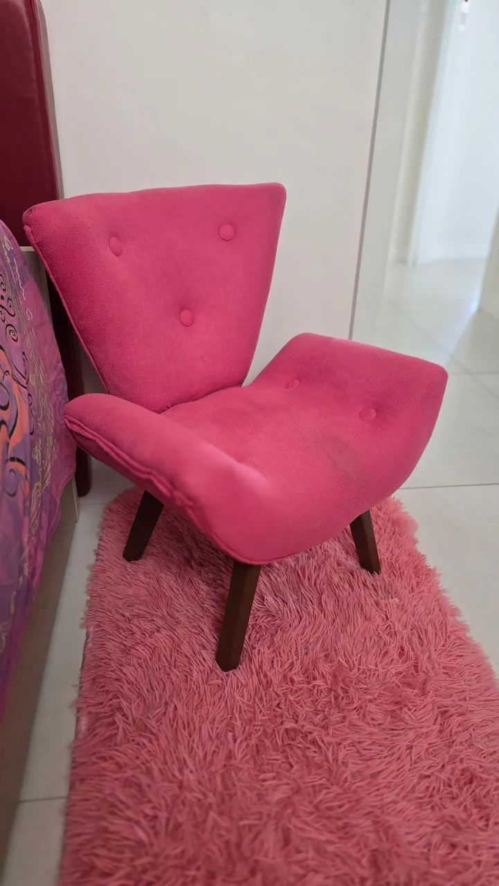 Poltrona Infantil Rosa - Foto 2