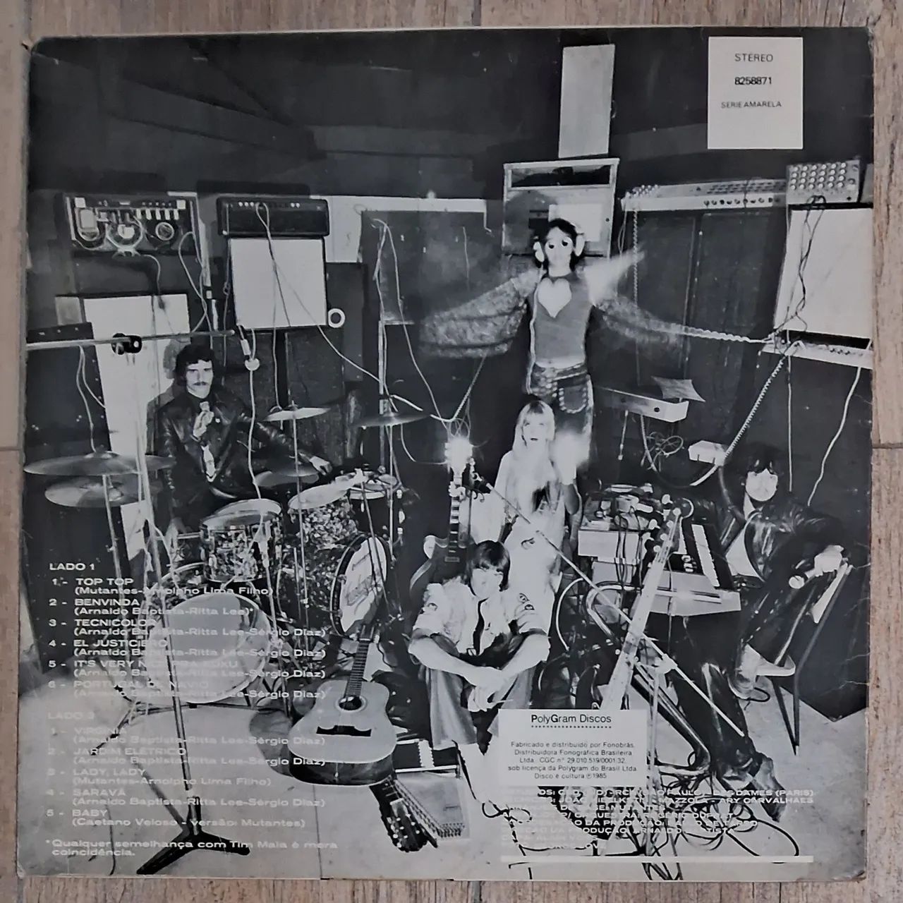 Disco de Vinil Mutantes - Jardim Elétrico  - Foto 2
