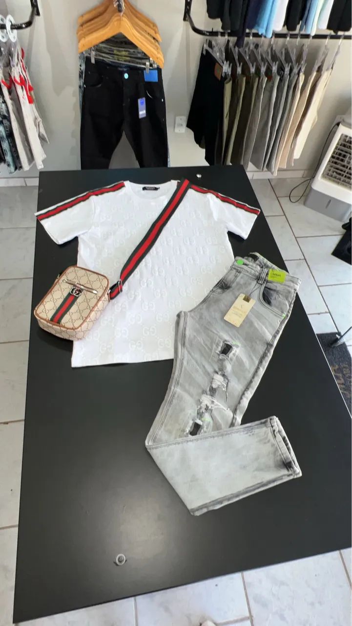Kit e roupas masculinas  - Foto 5