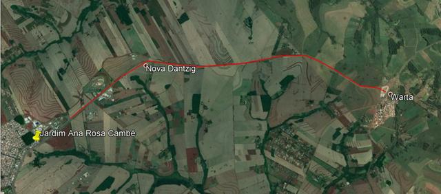 Sítios e lotes entre Cambé e warta - plantio /indústria