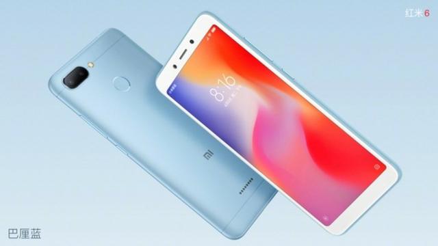 Celular redmi 6 64gb 4gb ram azul original