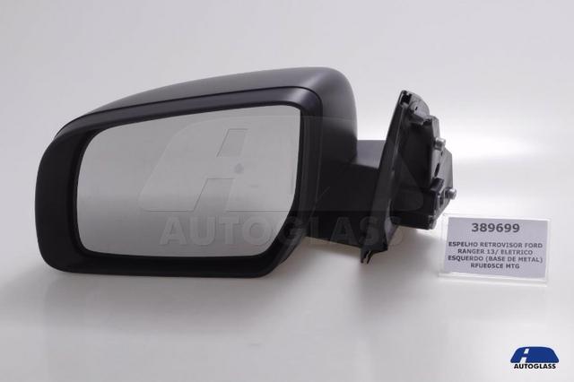 Retrovisor Externo Ford Ranger 13/ Cs/Cd Elétrico Esquerdo Preto (Bm)