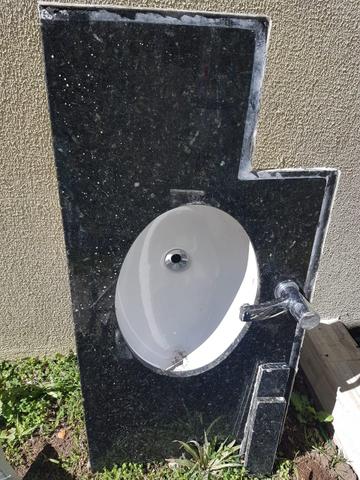 Pedra para pia + Cuba