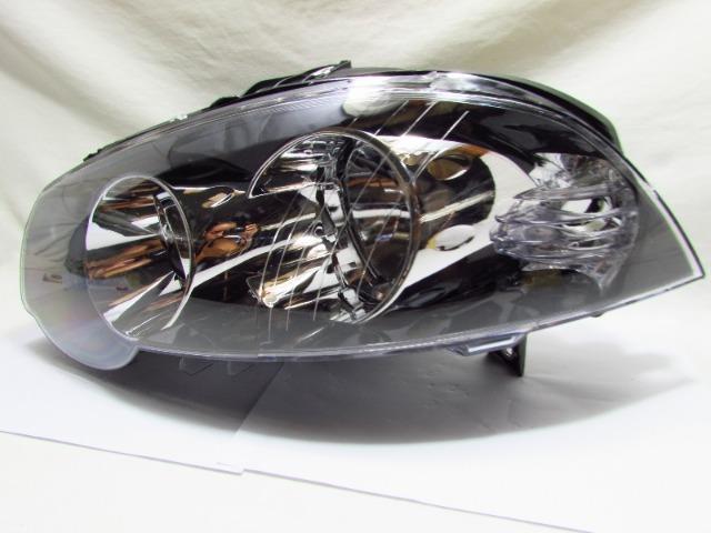 Farol Mascara Negra Strada 2008 a 2012 Esquerdo Foco Cromado
