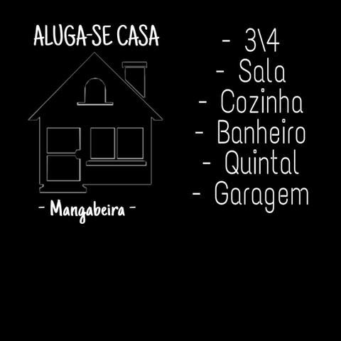 Casa pra alugar na mangabeira