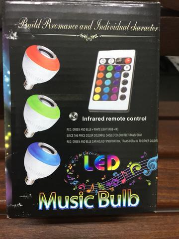 Lampada led muda de com com bluethoth nova na embalagem - Foto 3