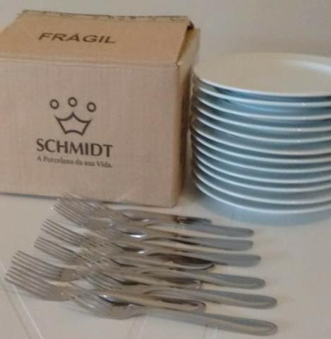 Pratos Sobremesa Schimidt excelentes - Foto 5