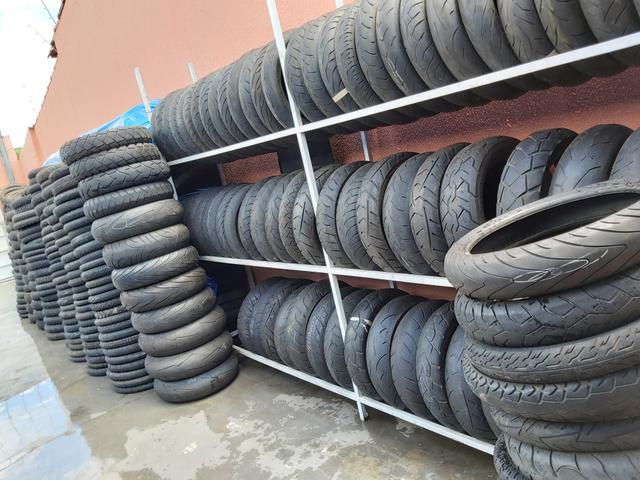 Pneus para motos (meia vida)