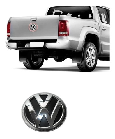 Emblema Tampa Traseira Volkswagen Amarok 2010 2011 a 2020