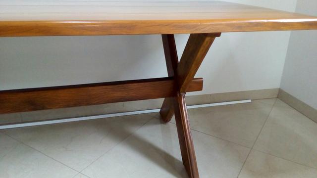 Mesa madeira externa - Foto 3