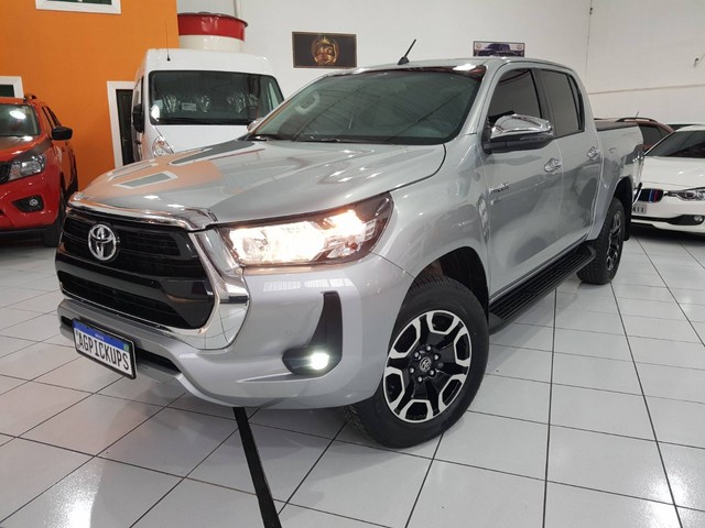HILUX 2021/2021 2.7 VVT-I FLEX CD SRV 4X4 AUTOMÁTICO