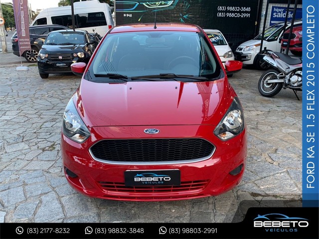 FORD KA SE 1.5 FLEX 2015 COMPLETO