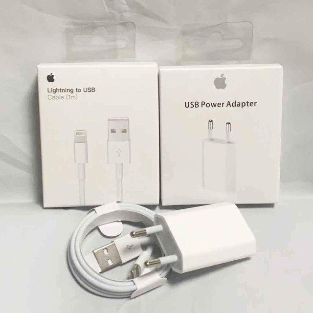 Carregador Cabo e Fonte completo USB iPhone