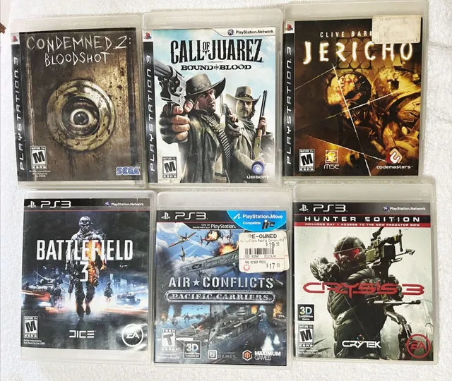 JOGOS DE PS3 MÍDIA DIGITAL - Videogames - Estação, São Pedro da Aldeia  1242343858